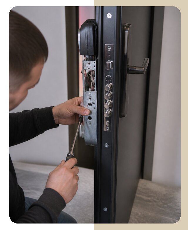 Установка электрозамка в Новодвинске по цене от 4602 р. | Дверной